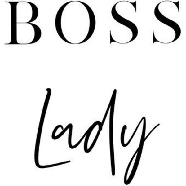 Photocircle Poster / Leinwandbild - Boss Lady