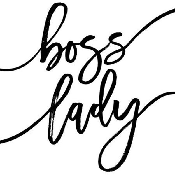Photocircle Poster / Leinwandbild - Boss Lady