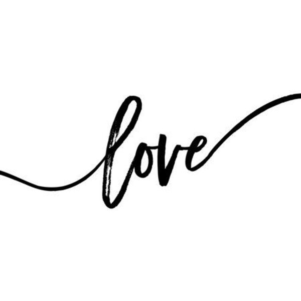 Photocircle Poster / Leinwandbild - Love