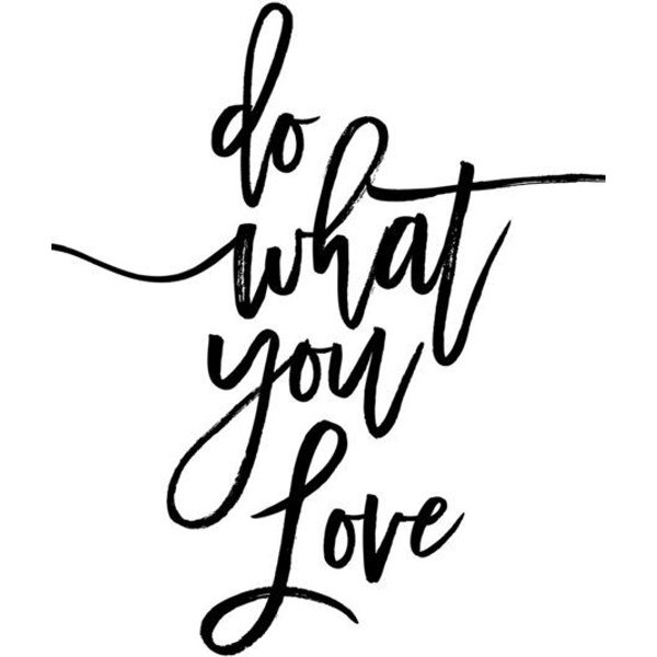 Photocircle Poster / Leinwandbild - Do What You Love