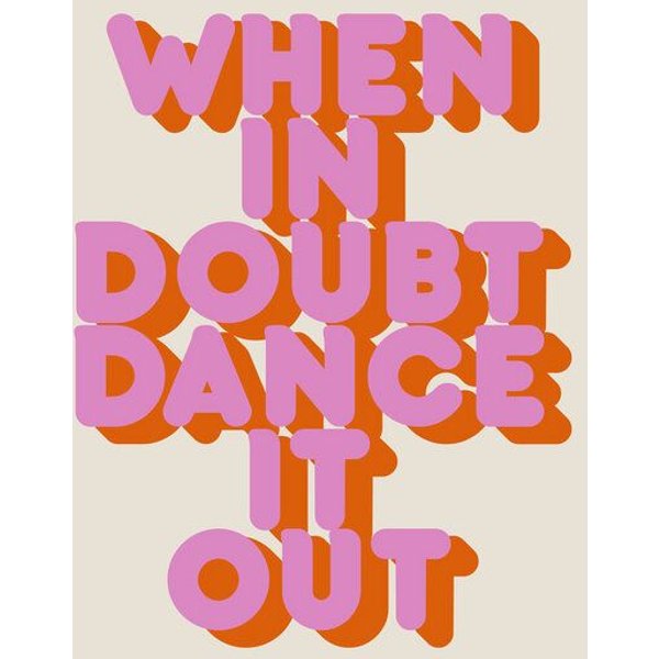 Photocircle Poster / Leinwandbild - Dance it out
