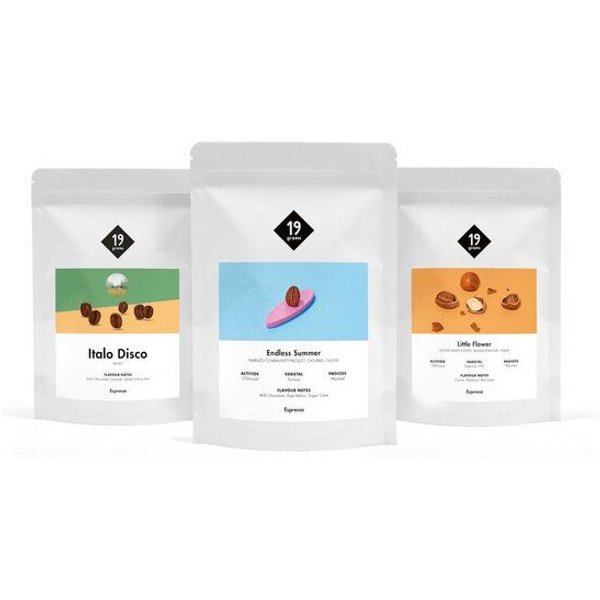 19grams Sparpaket - Kaffee Probierset Vollautomaten