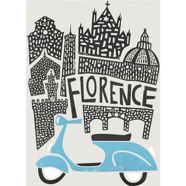 Photocircle Poster / Leinwandbild - Florence Cityscape