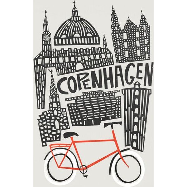Photocircle Poster / Leinwandbild - Copenhagen Cityscape