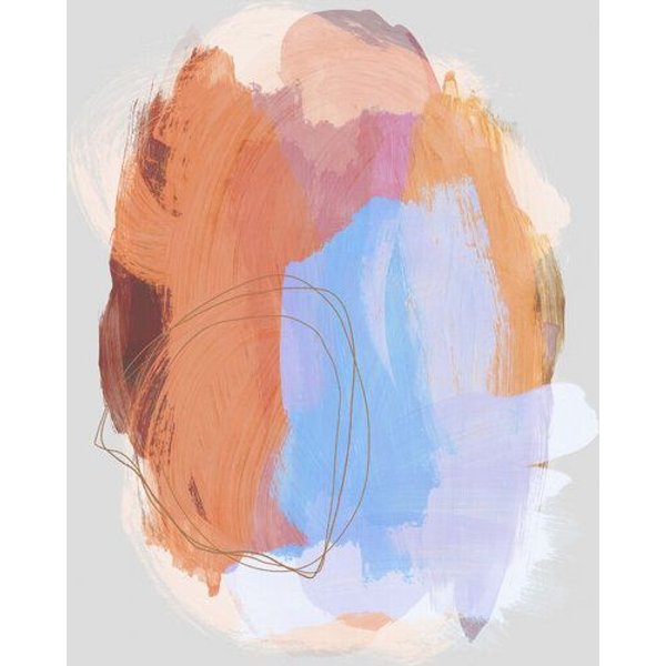 Photocircle Poster / Leinwandbild - Abstract Brush Strokes 38Z