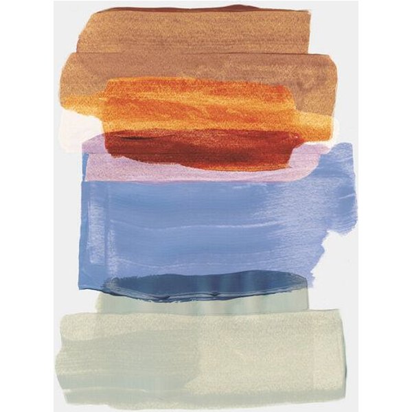 Photocircle Poster / Leinwandbild - Abstract Brush Strokes 49