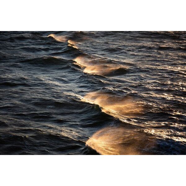 Photocircle Poster / Leinwandbild - Sunkissed Waves