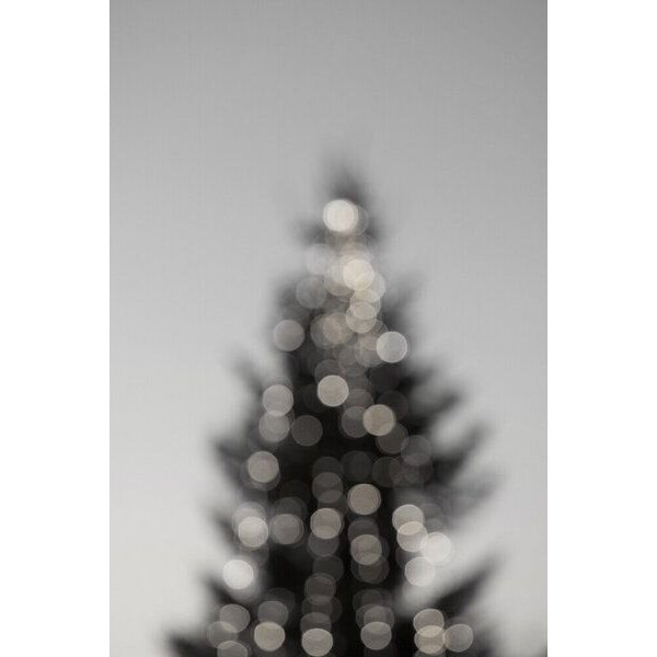 Photocircle Poster / Leinwandbild - merry merry CHRISTMAS - black & white edition