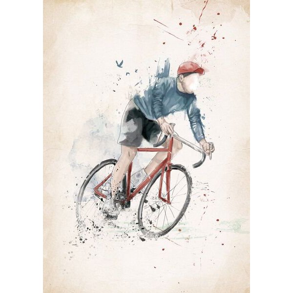 Photocircle Poster / Leinwandbild - I want to ride my bicycle