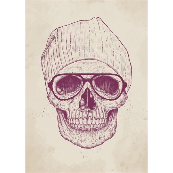 Photocircle Poster / Leinwandbild - Cool skull