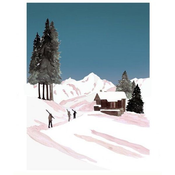 Photocircle Poster / Leinwandbild - Mantika Mountain Love Hometime