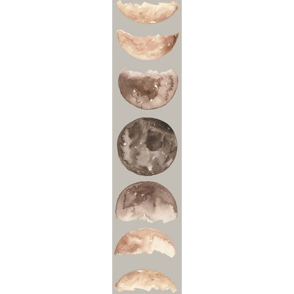 Photocircle Poster / Leinwandbild - Phases of the Moon Art Print