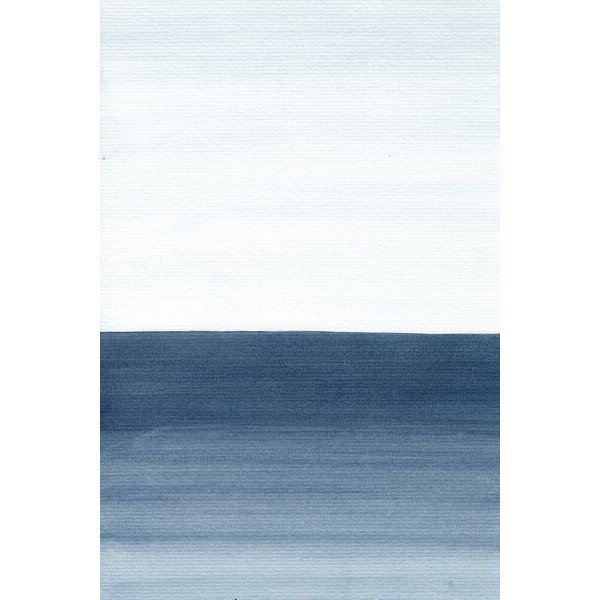Photocircle Poster / Leinwandbild - Ocean Watercolor Painting No.1