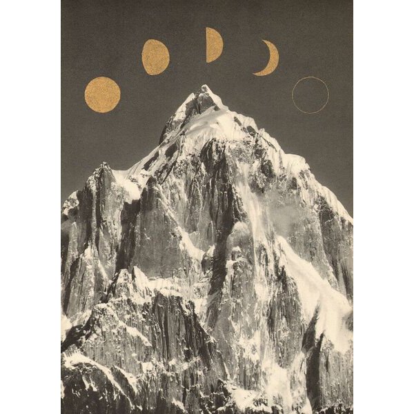 Photocircle Poster / Leinwandbild - Mondphasen