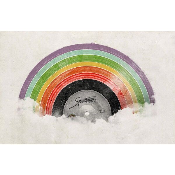 Photocircle Poster / Leinwandbild - Rainbow Classics