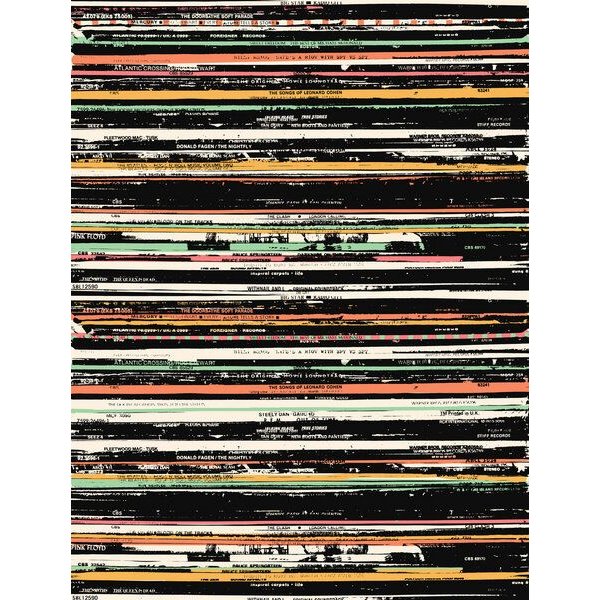 Photocircle Poster / Leinwandbild - Recordsss
