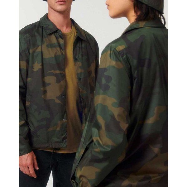 YTWOO Unisex Jacke mit All-Over-Print Camouflage aus recyceltem PET