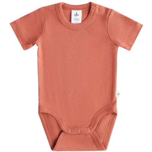 Leela Cotton Baby Kinder Body Kurzarm Bio-Baumwolle Rippjersey 2006