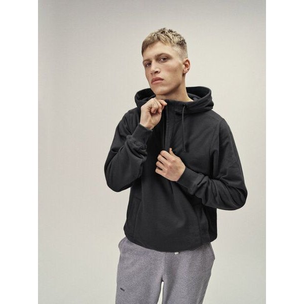 WOTE Herren Outdoor Half-Zip Hoodie aus Bio-Baumwolle