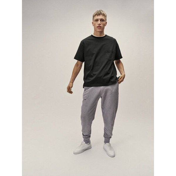 WOTE Herren Oversized T-Shirt aus Bio-Baumwolle mit Brusttasche