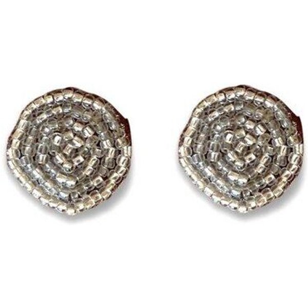 Swahili Coast Ohrstecker - CIRCLE SOLID DOTS - Perlenohrstecker