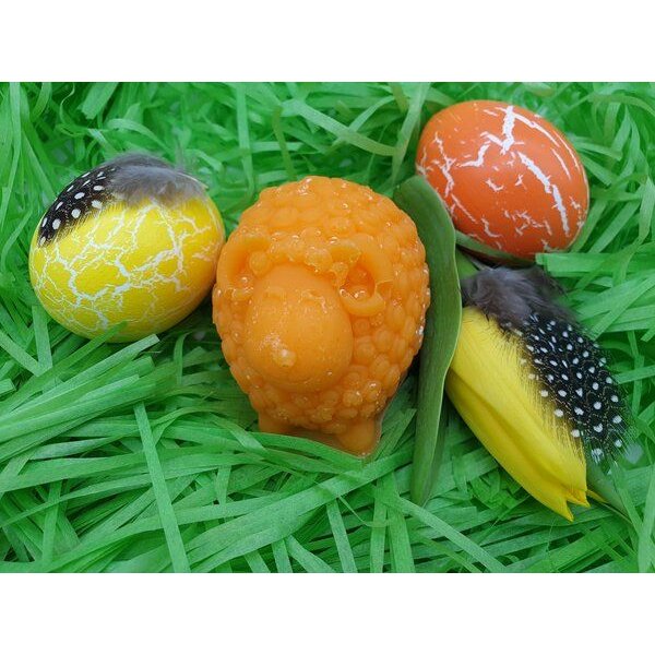 Kleine Auszeit Manufaktur Osterlämmchen / Pummelschäfchen - Naturseife, vegan, palmölfrei & plastikfrei