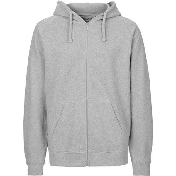 Neutral® Herren Unisex College Hoodie Zoodie Hoody Kapuzenjacke Sweatjacke