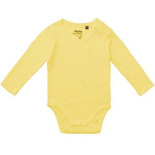 Neutral® Baby Wickelbody Strampler Langarm