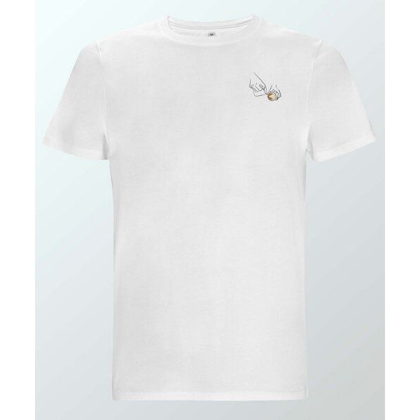 Coffee Fashion Latte Art | Besticktes Organic Bio Baumwoll T-Shirt