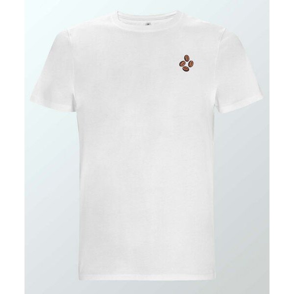 Coffee Fashion Coffee Beans | Besticktes Organic Bio Baumwoll T-Shirt