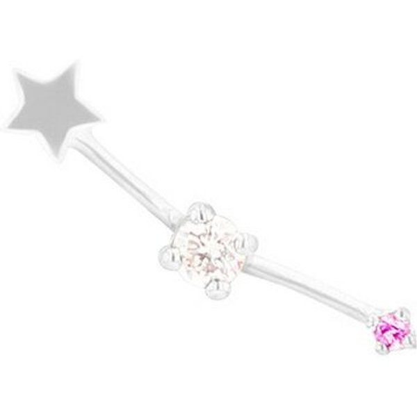 Eppi Goldener Ohrring mit Sternzeichen Aries