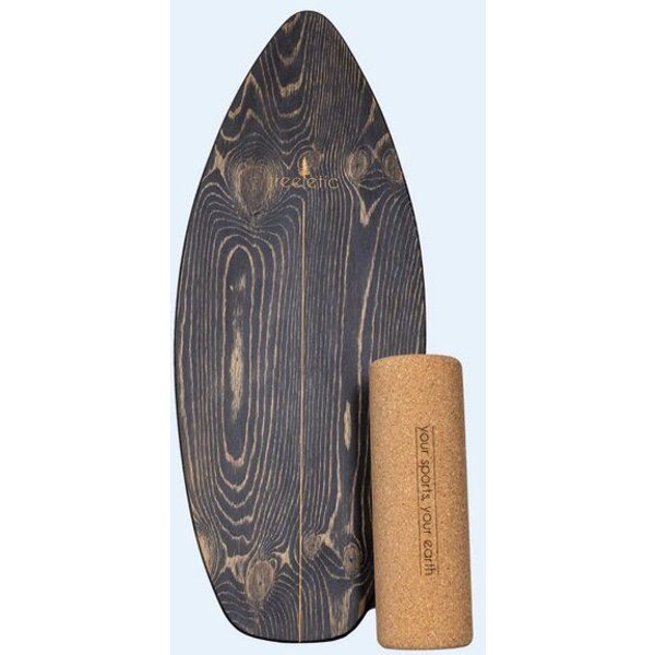 treeletic® Balanceboard inkl. Rolle / Faszienrolle / Handmade in Germany
