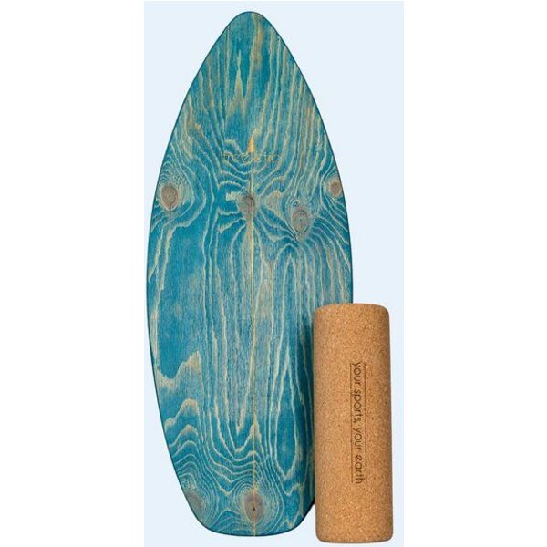 treeletic® Balanceboard inkl. Rolle / Faszienrolle / Handmade in Germany