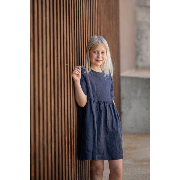 PETER JO Kleid Lavanda aus Leinen
