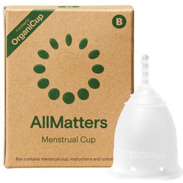 AllMatters Preisgekrönte Menstruationstasse in 3 Größen