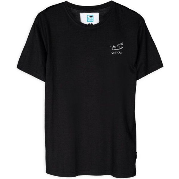 GARY MASH T-Shirt Chilly Chili Miniprint aus Bio-Baumwolle