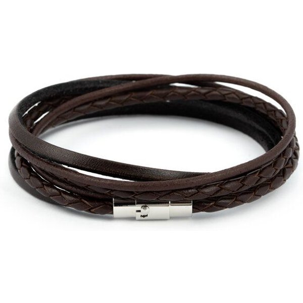 Simaru Echtleder- /Wickelarmband für Damen & Herren mit Magnetverschluss