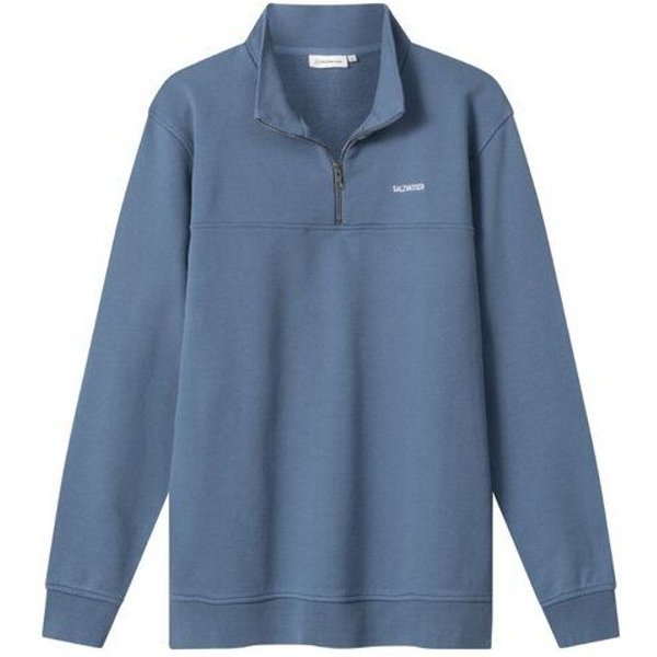KNUT – Half-Zip Sweater (Unisex) aus 100% Bio-Baumwolle (GOTS) von SALZWASSER
