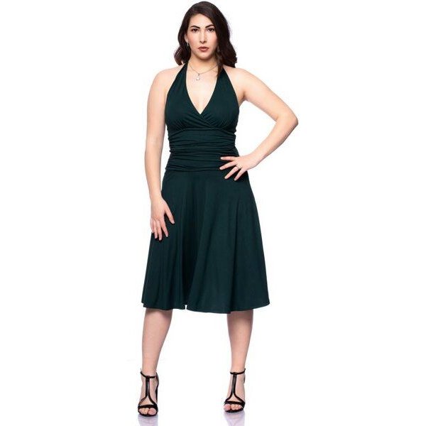 Ingoria TORRIE rückenfreies Neckholder Kleid