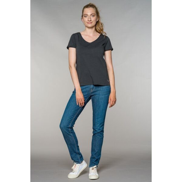 Feuervogl fv-Ame:lie | T-Shirt | V-Neck | Open hem