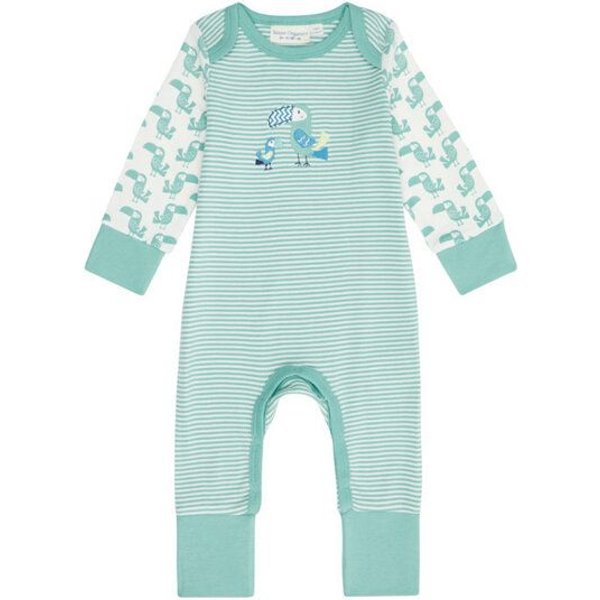 sense-organics Baby Schlafanzug *Tukan* in 2 Farben Gots & Fairtrade | Sense Organics