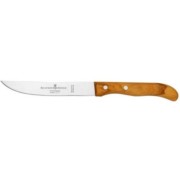 Mitienda Shop Steakmesser mit Olivenholzgriff, rostfrei