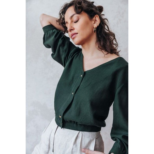 Jyoti - Fair Works Baumwoll Bluse Sahay
