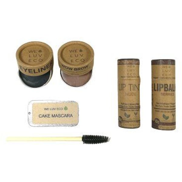 WE LUV ECO ADVANCE – Zero Waste Make Up Set | Mascara | Lippenstift | Eyeliner | nachhaltig