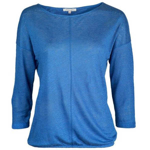 Alma & Lovis Sommer Leinenshirt aus Leinen-Jersey | Linen Pure