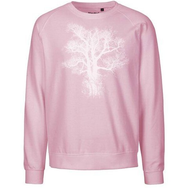 Peaces.bio - handbedruckte Biomode Bio Damen Sweatshirt Loose Fit Chestnut