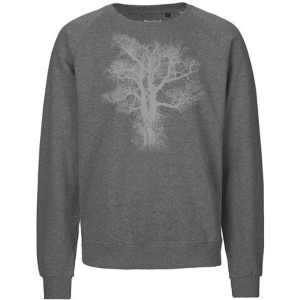 Peaces.bio - handbedruckte Biomode Bio Damen Sweatshirt Loose Fit Chestnut