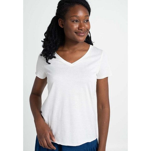 Alma & Lovis Shirt aus Bio-Baumwolle | V-Neck Shirt