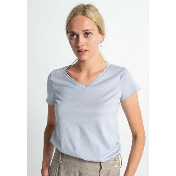 Alma & Lovis Shirt aus Bio-Baumwolle | V-Neck Shirt