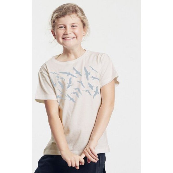 Peaces.bio - handbedruckte Biomode Bio-Kinder T-Shirt Möwen